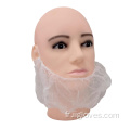 Couvercle de barbe à la main non tissé avec double élastique